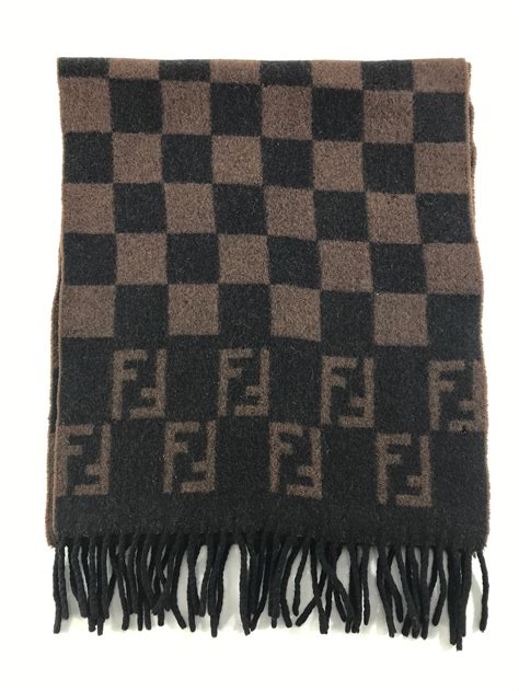 how to authenticate a wool vintage fendi scarf|fendi vintage scarf.